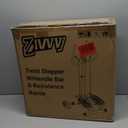 Stepper Machine with Resistance Bands, Mini Stepper with 300LBS Weight Capacity, Twist Stepper for Full Body Workout, Adjustable Step Height, Smooth and Quiet, Step Machine for Men Women