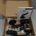 Fingerprint Door Lock with Keypads, Handle, Passwords, Fingerprint Door Knob Keyless Entry Door Lock for Home/Office/Bedroom/Apartment Black (Non-APP-Black)