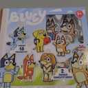 Bluey Window Art Suncatchers Kit for Kids to Paint, Great at-Home Craft Activity or Birthday Party Idea, Toys for Ages 3, 4, 5, 6