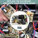 31501 33488 33727 RV Gas Furnace Ignition Circuit Control Board Compatible with Atwood Dometic Hydro Flame 7912-II 7916-II 7920-II 8012-II 85-I/II/III/IV 8900-I/II/III Series, Replace for 30575