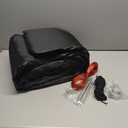 Round Pool Cover - Solar Covers for Above Ground Pools, Oxford Fabric Pool Covers for Above Ground Pools with Winch and Cable, Waterproof and Dustproof Swimming Pool Cover (Round Pool Cover, 33FT)