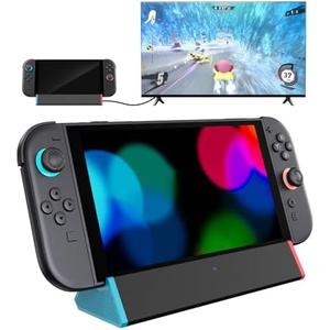 SIWIQU for Nintendo Switch 2 Dock Station, Portable TV Docking Station Replacement with 4K@120Hz HDMI Adapter/2 USB Port/Type C Port for Nintendo Switch 2 ONLY