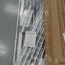 57" Extra Tall Pet Gate for Doorway, 52.7"-57.4" Wide Baby Gate for Cats Walk Through, Auto Close Tall Dog Gates with Door, Child Safety Gate Indoor Stairs, Cat Proof Gate for Doggie, White