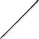 SPARTA 48" Fiberglass Replacement Handle with 3/4" Acme Thread Tip, Polyester Veil Reinforced, Hanging Cap, Commercial Cleaning, Black