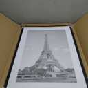 upsimples 20x30 Poster Frame, Display Pictures 16x24 with Mat or 20 x 30 Without, Wall Hanging Picture Frames, Black, 1 Pack