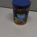 PLANTERS Deluxe Salted Whole Cashews, Party Snacks, Plant-Based Protein, Quick Snack for Adults, After School Snack, Roasted Cashew Flavored with Sea Salt, Bulk Nuts, Kosher, 1 lb 2.25oz Canister