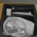 Shower Head with Handheld, 12 Inch Dual Shower Head with Extension Arm, High Pressure Rain Shower Heads, Rainfall Waterfall Showerhead with 3-Way Diverter - Height/Angle Adjustable(Chrome)