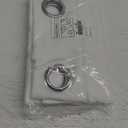 NICETOWN White Sheer Curtains 84 inches Long - Home Decoration Grommet Airy & Lightweight Elegant Window Treatments with Light Filtering for Bedroom/Living Room (2 Panels, W54 x L84)