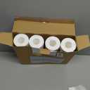 PUREPLUS 5 Micron 10" x 2.5" Whole House Sediment Home Water Filter Cartridge Replacement for Any 10 inch RO Unit, Culligan P5, Aqua-Pure AP110, Dupont WFPFC5002, CFS10, WHKF-G05, 4Pack