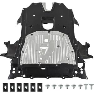 74110-TBA-A00 Engine Splash Guard Under Car Shield Cover Board, Lower Engine Splash Shield Guard Compatible with Honda Civic 2016-2021 Replaces 74110TBAA00 74110TBCA00 90674-TY2-A01