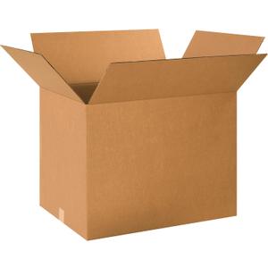 Partners Brand P241818 Corrugated Boxes, 24"L x 18"W x 18"H, Kraft (Pack of 10)