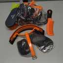Shinewell Horse Grooming Kit, Complete Horse Brush Set, Equine Grooming Tools for Shedding & Daily Care Orange