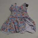 One Piece Swim Dress Swimsuits for Women Tummy Control Swimdress Skirt Bathing Suit M