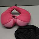 INFANZIA Kids Chin Supporting Travel Neck Pillow, Helps Support Head and Neck, Comfortably Designed for Head, Neck, and Chin Support - Gifts for Toddler/Child/Kids, Pink