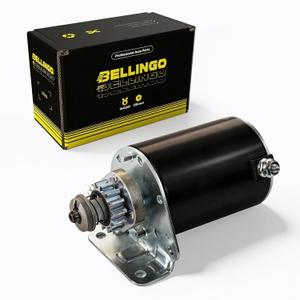 Starter Replacement for Briggs and Stratton 14 Teeth 593934 693551 5777N, 12 12.5 13 14 15.5 16 16.5 17 17.5 18 18.5 19.5 HP Cub Cadet 11 16 18 RTZ LT1018 Joh.n Deer.e D100 105 L100 New Holland Toro