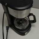 Gourmia Drip Coffee Maker – 5 Cup, OneTouch Brew, Pause & Serve, Adjustable 4 Hr Keep Warm, EZView Water Window, Black