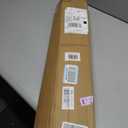 LazBlinds No Drill Bamboo Roman Shades, 27" W x 48" H, Star-Brown