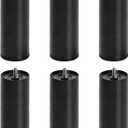 6 Inch Bed Legs for Adjustable Bed Replacement Parts, Non-Adjustable Height Bed Frame Support Legs Set of 6