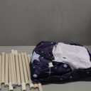 STARBRILLIANT Portable Foldable Bathtub, Collapsible Adult Travel Bath Tub for Camping, Home & Spa, Space-Saving Storage, Durable PVC Material (Starry Sky B, 27inch)