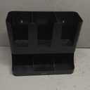 Mind Reader 6 Compartment Upright Breakroom Coffee Condiment and Cup Storage Organizer, Black