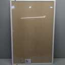 Cork Board with Linen White,Bulletin Board 36"x24" Hanging Corkboards for Office Home School Message Board or Vision Board Decoration. (36" x 24")