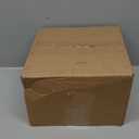 White 4" Round Plastic Soffit Air Vent 50 Pack