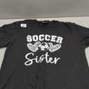 Soccer Sister Matching Family Soccer T-Shirt 12T