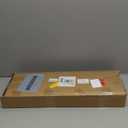 Heimlove 24 Inch Floating Shelves for Wall Walnut Shelves Set of 2,Wall Mounted Rustic Wood 8 Inch Deep Floating Shelf with Invisible Brackets for Bedroom Kitchen Living Room