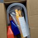 KJE 19 Pcs Automotive Funnel Set, Spout Replacements, Plastic Wide Mouth Transmission Funnels, Flexible Oil Funnel Kit for Automotive Use