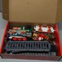 Train Set for Toddlers Christmas Tree, Christmas Train Sets for Around The Tree, Train Set with Sound and Lights, Toddler Model Trains for 3 4 5 6 7 8+ Years Old Kids Christmas Toys, Gifts