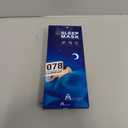 Mavogel Cotton Sleep Mask - Breathable Light Blocking Sleep Eye Mask, Soft Comfortable Night Sleeping Mask for Men Women, Eye Cover for Travel/Shift Work/Nap, Includes Travel Pouch (Cobalt Blue)