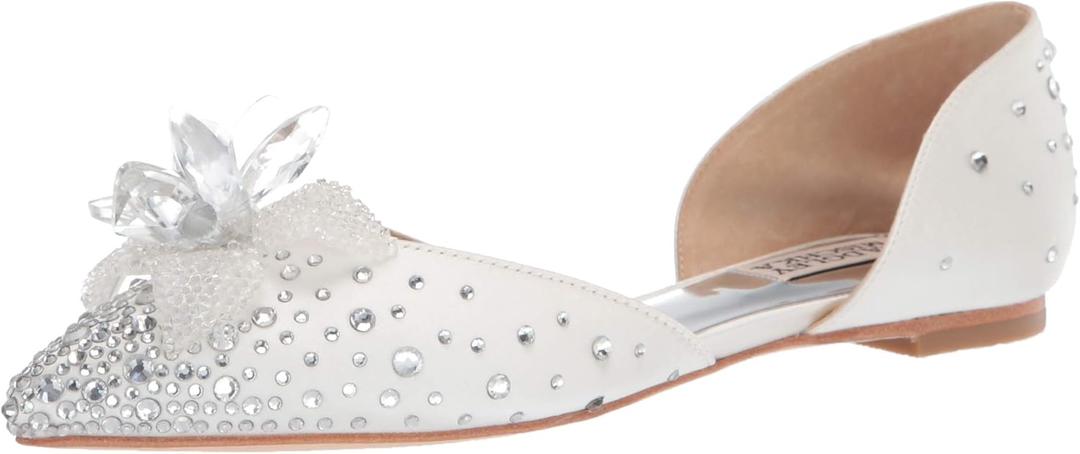 Badgley Mischka Women's Haddie Loafer Flat (5)