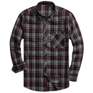 Lion Nardo Plaid Mens Flannel Shirts Long Sleeve Dress Shirts for Men Casual Button Down Big and Tall Button Up Shirt XL