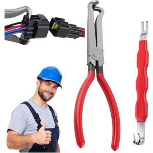 2026 New Electrical Disconnect Pliers + Automotive Electrical Terminal Connector Separator Removal Tool Set,Multi-Use Electricals Connectors Removal Tool,Connector Pliers with Non-Slip Grip