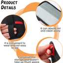 Pet Hair Removal Glove, Pet Hair Removal Tool, 1Pack 6.7x5.1 Reusable Electrostatic Upgrade Lint Remover for Dog, Cat, Pets, Couch, Furniture, Carpet, Bed, Car Seat & Clothes