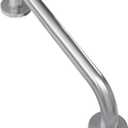 AmazerBath Grab Bars for Shower 18 Inches, Shower Grab Bars for Senior Anti Slip, Safety Grab Bars for Bathtubs and Showers Stainless Steel, Thickened Bar Holds 500LBS, 18" Lx1.25 D, Brushed Nickel