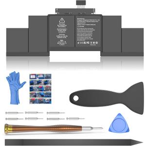 JGTM A1398 A1417 Replacement Battery for MacBook Pro 15 inch Model A1398 EMC 2673 2512 Release Version Early 2013 Mid 2012 Only (Model Identifier: MacBookPro10,1)