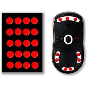 X-Raypad Jade Speed Mouse Skates, Offers Excelent Wear Resistance, Speed & Control Abrasion Resistance, Curved Edge, Move More smoothly, Suitable for Cloth Mouse Pads & Glassmouse Pads (Obsidian)