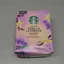 Starbucks K-Cup Coffee Pods, Flavored Hot or Iced Coffee, Vanilla Lavender, 22 Keurig Pods