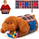 ODOXIA Fidget Muff and Blanket for Elderly | Fidget Blanket for Dementia | Dementia Products for Elderly | Gift and Activities for Seniors with Alzheimer’s | Sensory Toys
