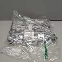 TomCare 4 Pack Space Saving Hangers2Pack Tank Top Hanger and 2Pack Leggings Organizers for Closet Pants Hangers with 20 Clips Bra Organizers with 16 Hooks Stainless Steel Hanging Closet Organizer (Black)