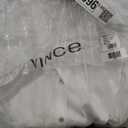 Vince Women's Tie Back Shirt Dress (Optic White). Size S