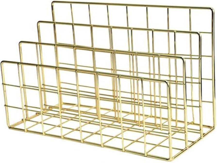 Newspaper Magazine Rack Multifunction Desktop Storage Basket