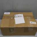 6 Pack Kitchen Canisters Set 20 oz Airtight Stainless Steel Canister Food Storage Container with Window Glass, Coffee Sugar Candy Jars Tea Organizer for Flour Cookies Spices Grains Kitchen(Turquoise)