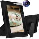 Hidden Spy Security Camera Picture Frame, Mini Nanny Cam Indoor