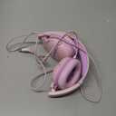 Kids Headphones, Wired Headphones for Kids On Ear with Microphone, 93dB Volume Limiter Headphone for Girls Boys, Foldable Lightweight Headphone for School Learning & Entertainment, Pink Purple