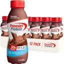 Premier Protein Shake, Chocolate, 30g Protein 1g Sugar 24 Vitamins Minerals Nutrients to Support Immune Health, 11.5 fl oz (Pack of 12), Best Before 09/09/2025