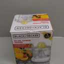 BLACK+DECKER 32oz Electric Citrus Juicer, CJ625, Pressure Activated, Adjustable Pulp Control, Dishwasher-Safe