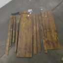 47" Farmhouse Wood Entryway Table Narrow Console Table with Storage Behind Couch Sofa Table with Shelves Entry Way Table with Open Storage, Easy Assembly