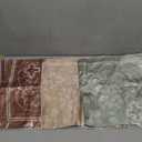 VANLINKER 3PCS 27.5 Inches Silk Head Scarf for Women Men Vintage Bandanas Satin Hair Scarf Silk Wrap Scarf Neckerchief Square Scarves VL9549